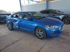 2017 Hyundai Elantra Se Blue vin: KMHD84LF3HU363295