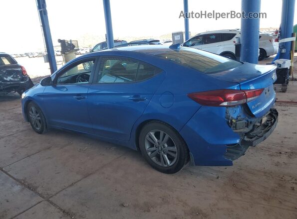 KMHD84LF3HU363295 2017 HYUNDAI ELANTRA Blue Rear left