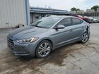 2018 Hyundai Elantra Sel Gray vin: KMHD84LF5JU451643