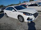 2019 Hyundai Sonata Hybrid Se Белый vin: KMHE24L30KA091826