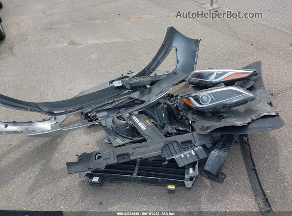 KMHE34L1XGA025559 2016 HYUNDAI SONATA HYBRID Серебряный Вид щитка приборов