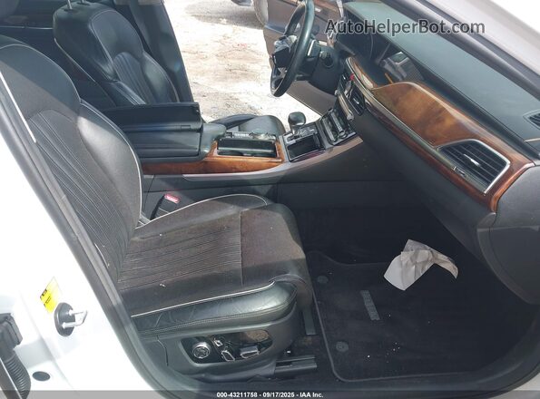 KMHG34JA0HU024383 2017 GENESIS G90 Белый Вид салона спереди