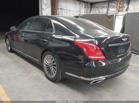 KMHG54JH4JU048005 2018 GENESIS G90 Черный Задняя левая четверть