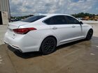 2017 Genesis G80 Base White vin: KMHGN4JEXHU195977