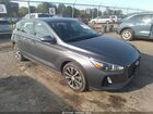 2018 Hyundai Elantra Gt Gray vin: KMHH35LE1JU075424