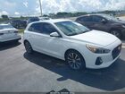 2018 Hyundai Elantra Gt   White vin: KMHH35LE2JU068546