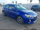 2019 Hyundai Elantra Gt   Синий vin: KMHH35LE9KU098077