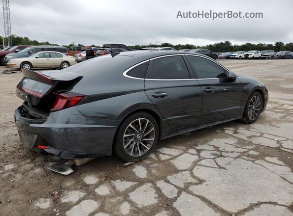 KMHL34J2XPA284796 2023 HYUNDAI SONATA Charcoal Հետևի աջ
