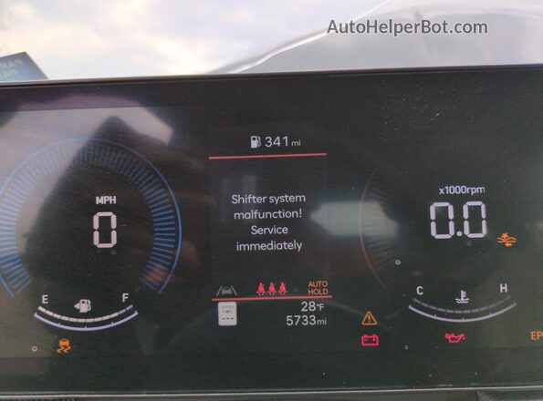 KMHL64JA0RA427417 2024 HYUNDAI SONATA Gray Вид щитка приладів