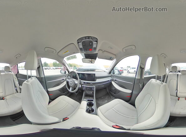 KMHL64JA0RA427417 2024 HYUNDAI SONATA Gray Панорамний вид салону 360°