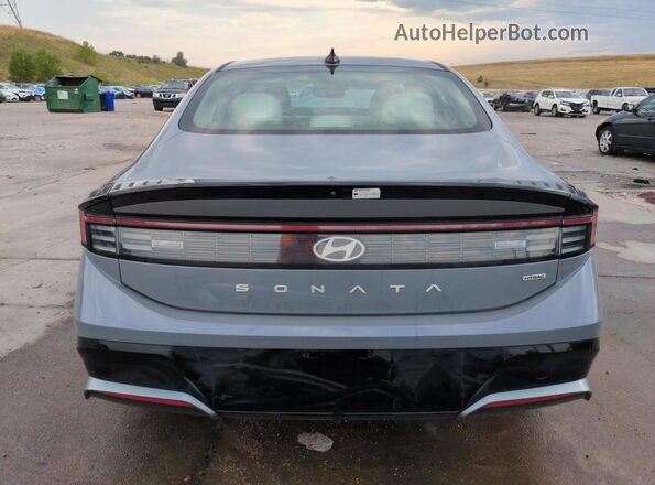 KMHL64JA0RA427417 2024 HYUNDAI SONATA Gray Вид ззаду