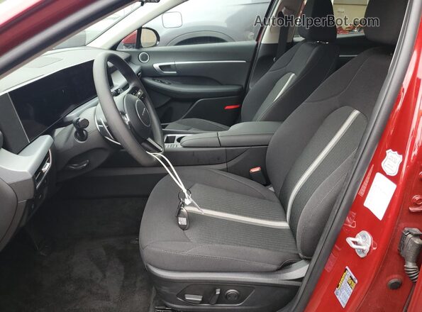 KMHL64JA9SA467209 2025 HYUNDAI SONATA Red Widok wnętrza z przodu