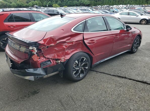 KMHL64JA9SA467209 2025 HYUNDAI SONATA Red Tył prawy