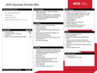 2025 Hyundai Sonata Sel Red vin: KMHL64JA9SA467209