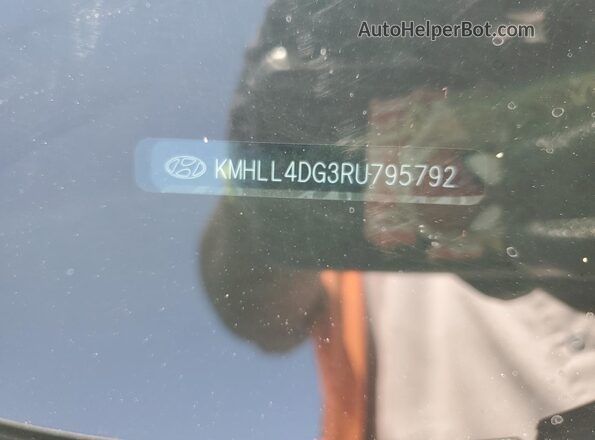KMHLL4DG3RU795792 2024 HYUNDAI ELANTRA Серый Вид подкапотного пространства