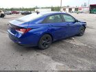 2021 Hyundai Elantra Sel Blue vin: KMHLM4AG5MU066994