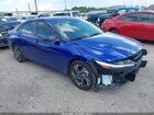 2025 Hyundai Elantra Sel Sport Blue vin: KMHLM4DG9SU977354