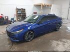 2021 Hyundai Elantra N Line Blue vin: KMHLR4AF5MU170314 2021 Hyundai Elantra N Line Blue vin: KMHLR4AF5MU170314