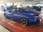 2021 Hyundai Elantra N Line Blue vin: KMHLR4AF8MU113220