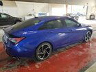 2021 Hyundai Elantra N Line Blue vin: KMHLR4AF8MU113220