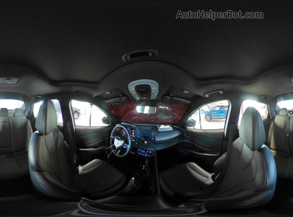 KMHLR4AF8MU113220 2021 HYUNDAI ELANTRA Blue Widok naklejki z numerem VIN