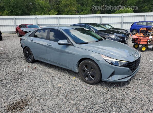 KMHLS4AG4MU095229 2021 HYUNDAI ELANTRA Gray წინა მარჯვენა