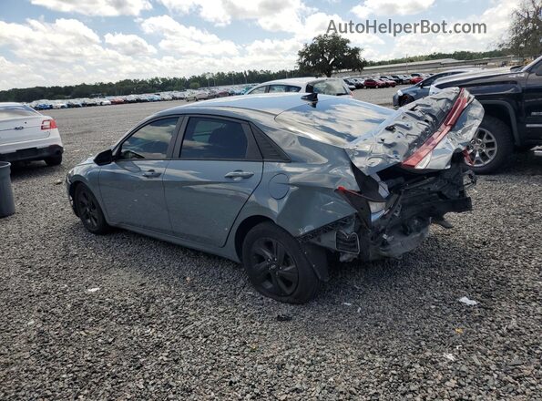 KMHLS4AG4MU095229 2021 HYUNDAI ELANTRA Gray უკანა მარცხენა