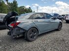 2021 Hyundai Elantra Sel Gray vin: KMHLS4AG4MU095229