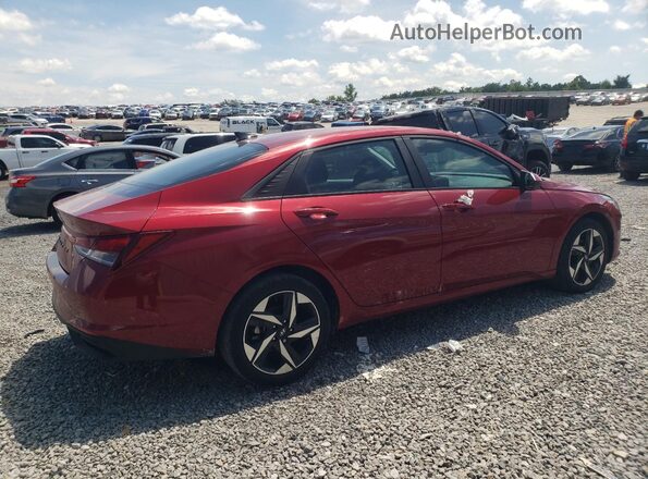 KMHLS4AG7PU610843 2023 HYUNDAI ELANTRA Red Tył prawy