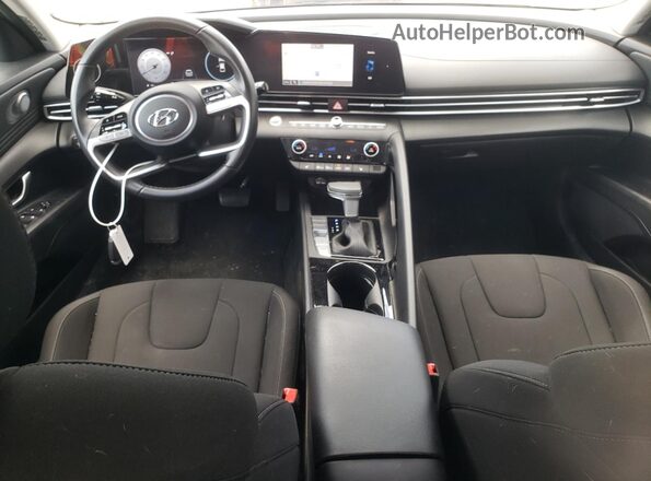 KMHLS4AG7PU610843 2023 HYUNDAI ELANTRA Red Widok deski rozdzielczej