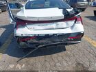 2025 Hyundai Elantra Sel Convenience White vin: KMHLS4DG2SU945576
