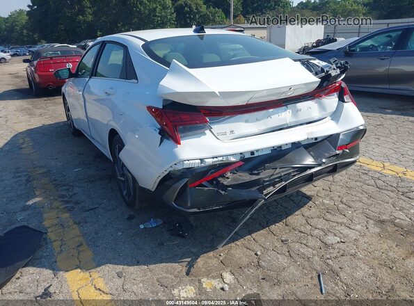 KMHLS4DG2SU945576 2025 HYUNDAI ELANTRA White Rear left