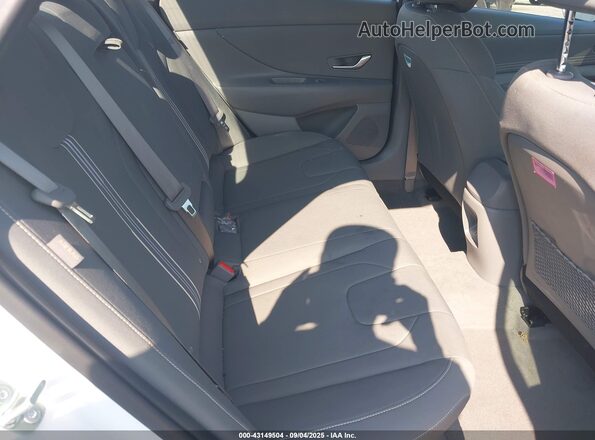 KMHLS4DG2SU945576 2025 HYUNDAI ELANTRA White VIN sticker view