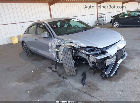 KMHM34AA4SA090947 2025 HYUNDAI IONIQ 6 Серебряный Передняя правая четверть