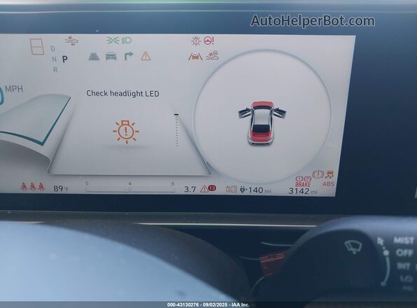 KMHM34AA4SA090947 2025 HYUNDAI IONIQ 6 Серебряный 