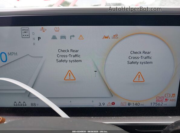 KMHM54AA9PA021995 2023 HYUNDAI IONIQ 6 Gray Widok tylnych siedzeń