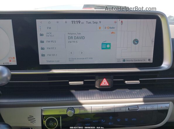 KMHM54AC3RA064233 2024 HYUNDAI IONIQ 6 Белый 