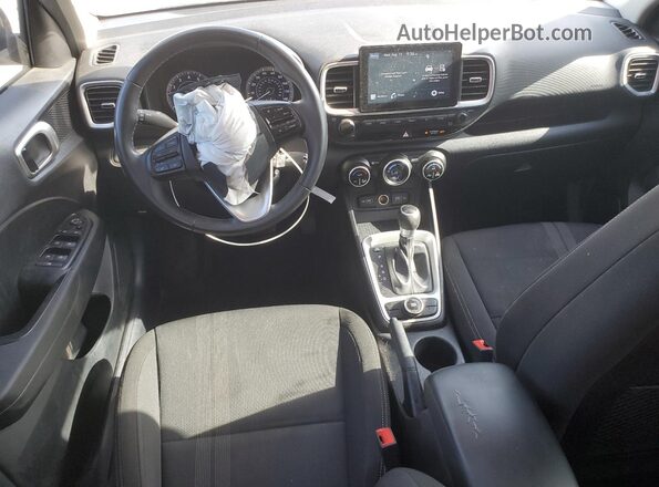 KMHRC8A32NU183452 2022 HYUNDAI VENUE Black Առջևի վահանակի տեսք