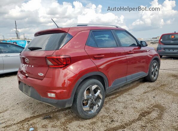 KMHRC8A32RU306088 2024 HYUNDAI VENUE Red Задня права чверть