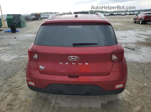 KMHRC8A32RU339088 2024 HYUNDAI VENUE Maroon უკანა ხედი