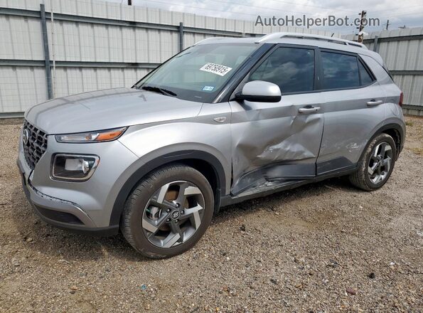 KMHRC8A34RU323586 2024 HYUNDAI VENUE Gray Передня ліва чверть