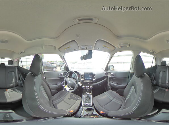 KMHRC8A34RU323586 2024 HYUNDAI VENUE Gray Вид наклейки з VIN-кодом