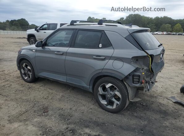 KMHRC8A35MU100479 2021 HYUNDAI VENUE Серый Задняя левая четверть