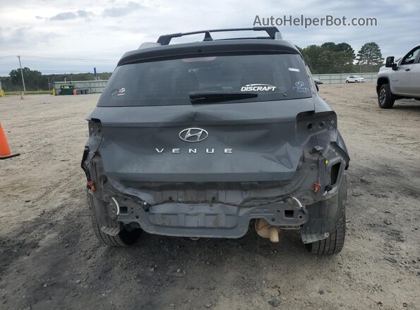 KMHRC8A35MU100479 2021 HYUNDAI VENUE Серый Вид сзади