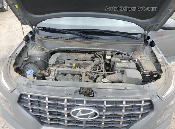 KMHRC8A35MU100479 2021 HYUNDAI VENUE Серый Вид подкапотного пространства