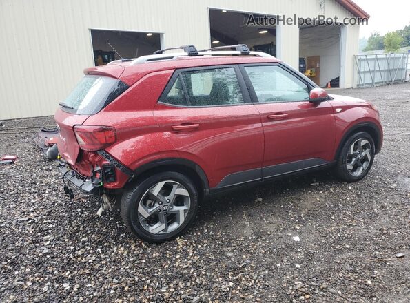 KMHRC8A3XRU333684 2024 HYUNDAI VENUE Красный Задняя правая четверть