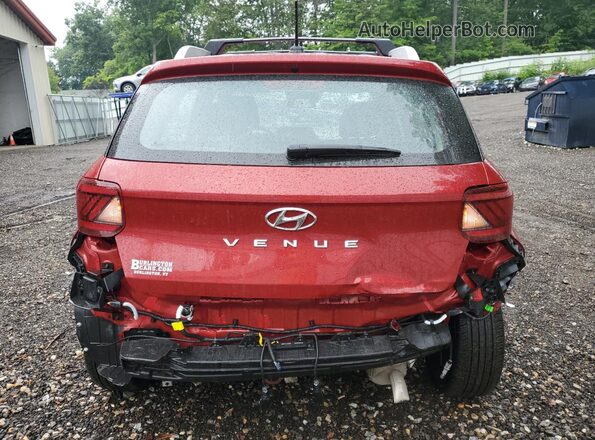 KMHRC8A3XRU333684 2024 HYUNDAI VENUE Красный Вид сзади