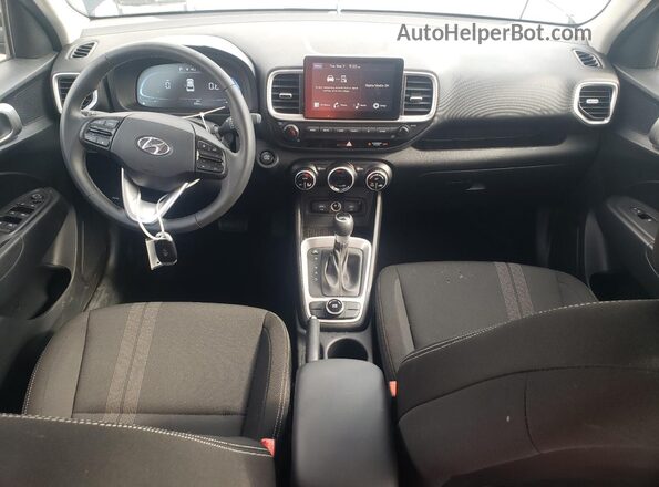 KMHRC8A3XSU347364 2025 HYUNDAI VENUE Black Առջևի վահանակի տեսք