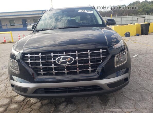 KMHRC8A3XSU347364 2025 HYUNDAI VENUE Black Դիմացի տեսք