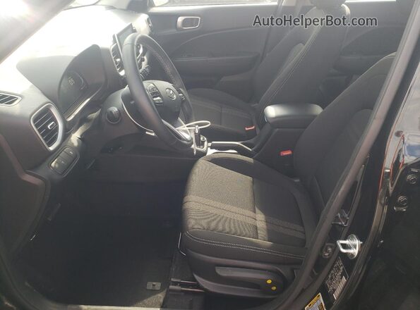 KMHRC8A3XSU347364 2025 HYUNDAI VENUE Black Սալոնի դիմացի տեսք